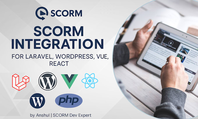 convert your scorm packages into a fully working lms page