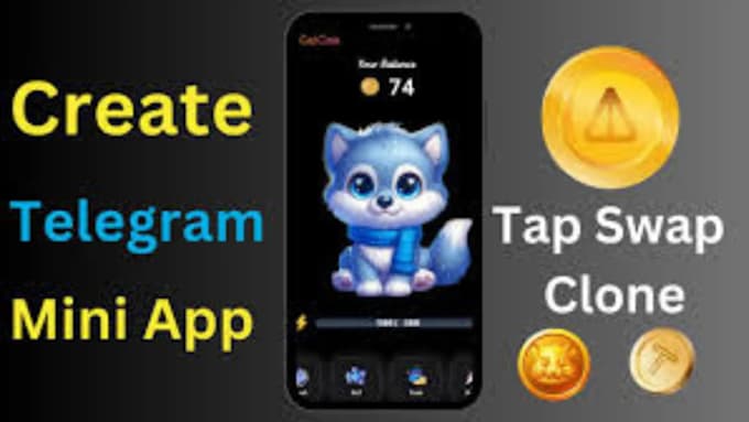 telegram mini app, telegram mini game, telegram game bot, web app, tap game