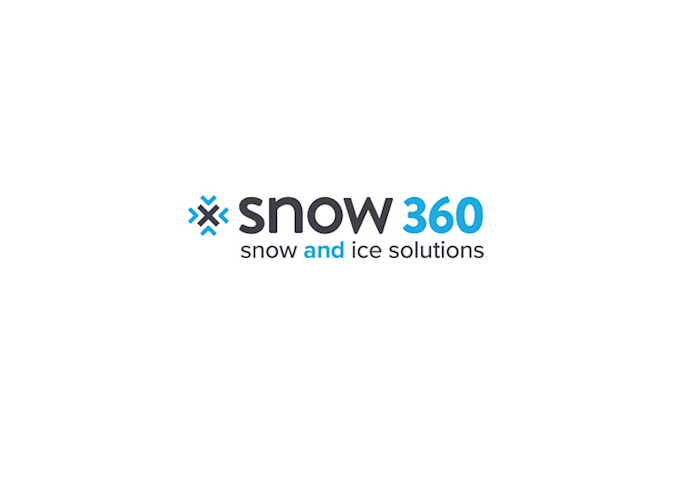 design professional snow plowing company logo