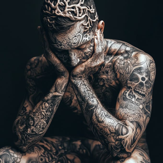 draw a custom tattoo design