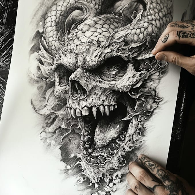 create custom tattoo design, tattoo sleeve