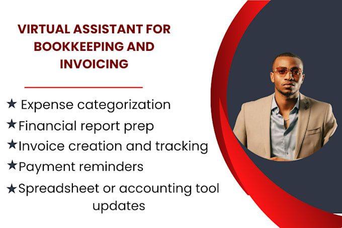 be your virtual assistant for bookkeeping and invoicing