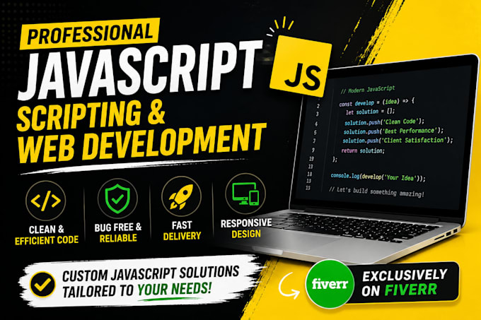 develop custom javascript scripts and web solutions