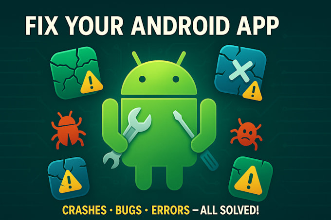 fix any issues or bugs in your android app