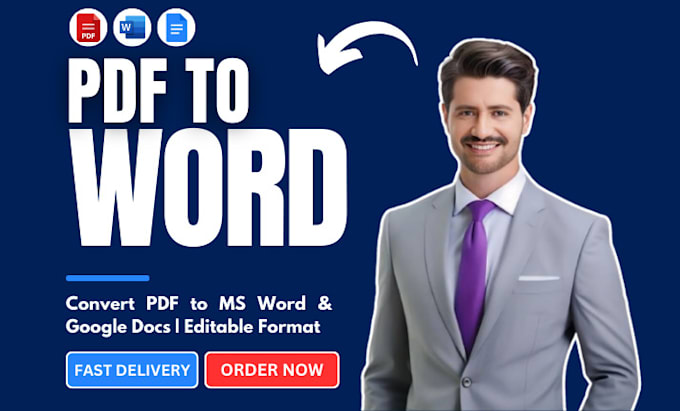 convert PDF to editable ms word or google docs document