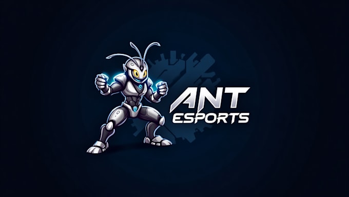 make unique ant logo with free revisions and vector file