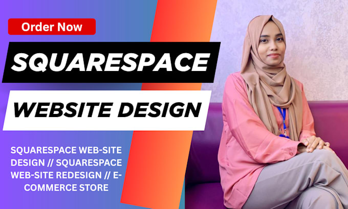 develop squarespace website, design or redesign squarespace website