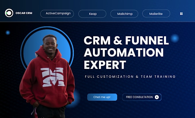 centralize your business in activecampaign keap mailchimp mailerite CRM zapier
