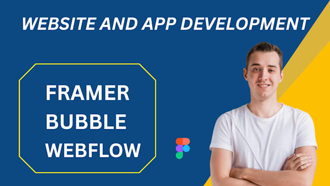 build website with bubble io, framer, and webflow