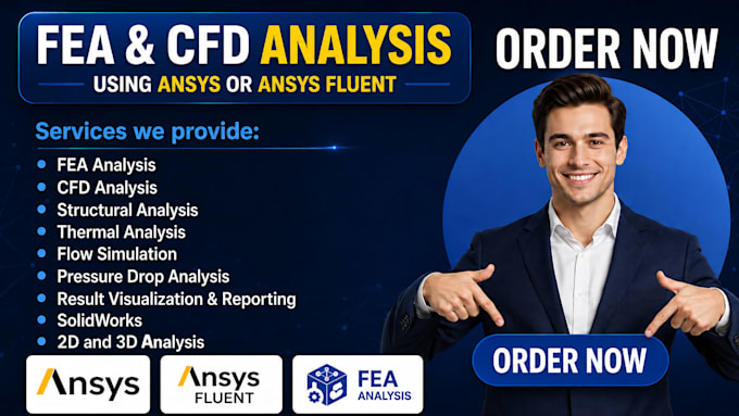 do fea and cfd analysis using ansys or ansys fluent