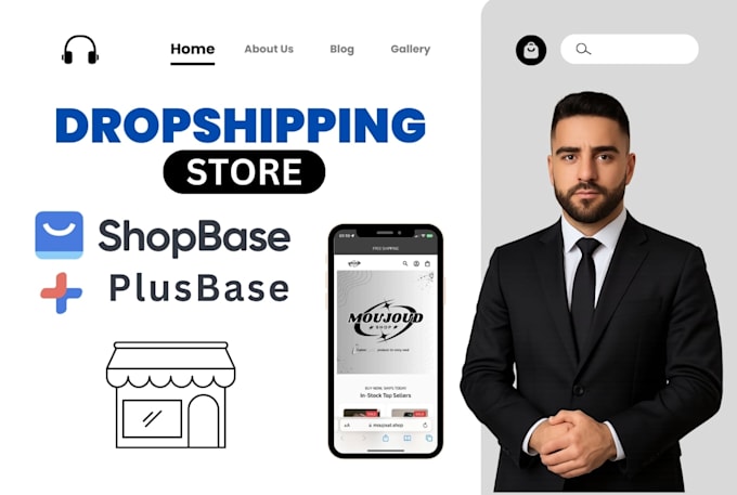 build a professional shopbase store for your business