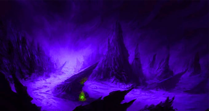 make a fantasy magical landscape and all concept art
