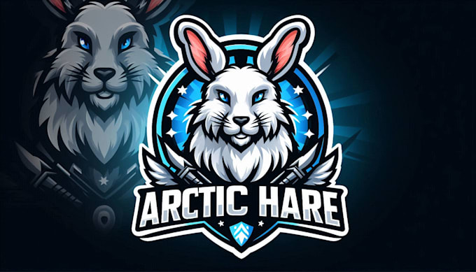 make colorful arctic rat logo with express delivery