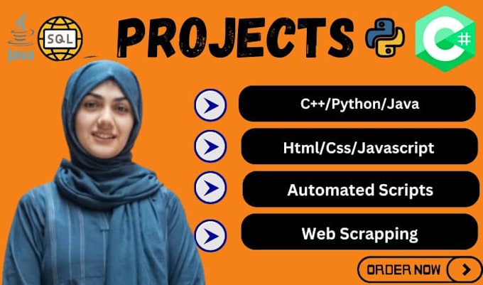 be your coder in java python c language html php assignment