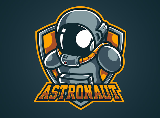 create a wonderful astronaut logo design for your company