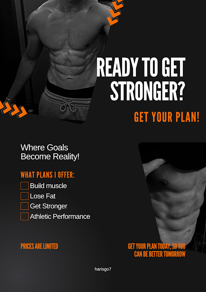 create a custom gym workout plan tailored to your goals
