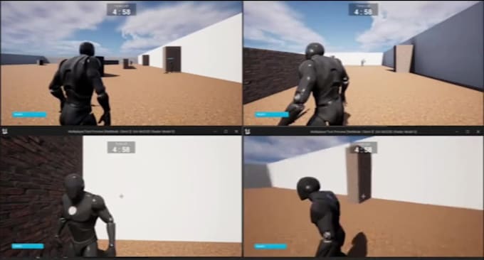develop your unreal engine game multiplayer,