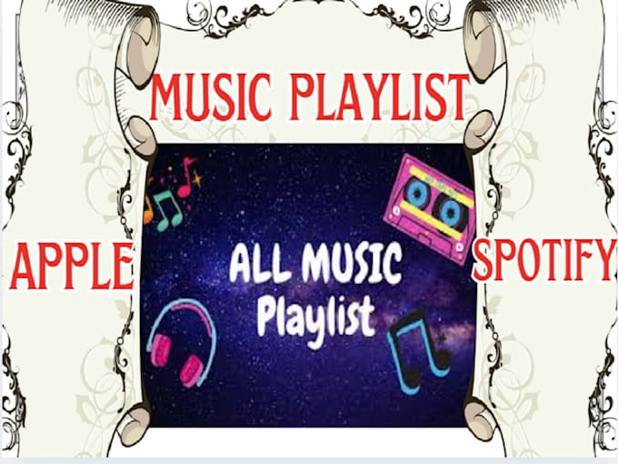 boost your  music with organic playlist exposure