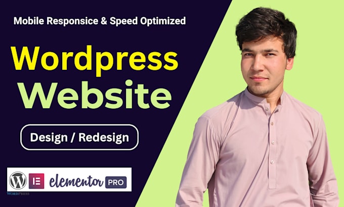 Design, redesign wordpress website with elementor pro by Najam_resarchr ...