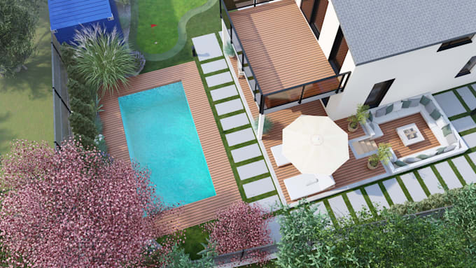 high quality 3d landscape design tailored to your property