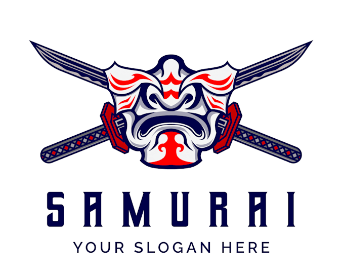 design a wonderful samurai logo with unlimited revision