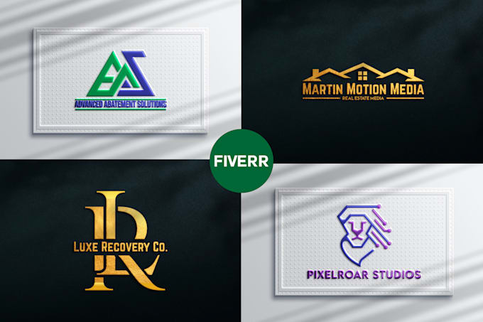 Modernes minimalistisches luxus business logo design erstellen