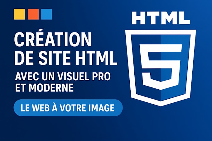 create a clean, customised and responsive HTML website