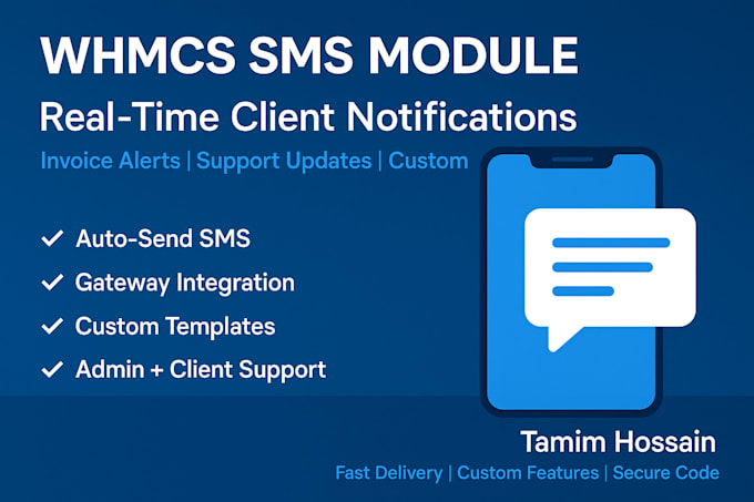 sms module for whmcs