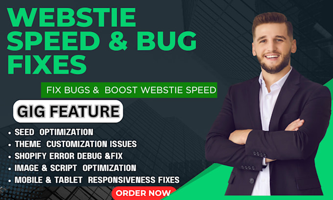 optimize website speed shopify store speed wix wordpress optimization fix bugs