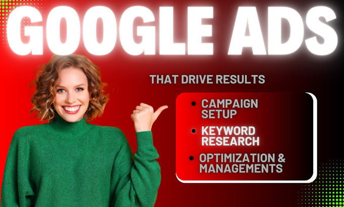 do google ads setup and PPC campaign management