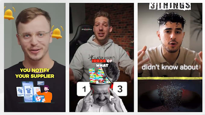 Edit tiktok, instagram reels and youtube shorts with viral captions by ...