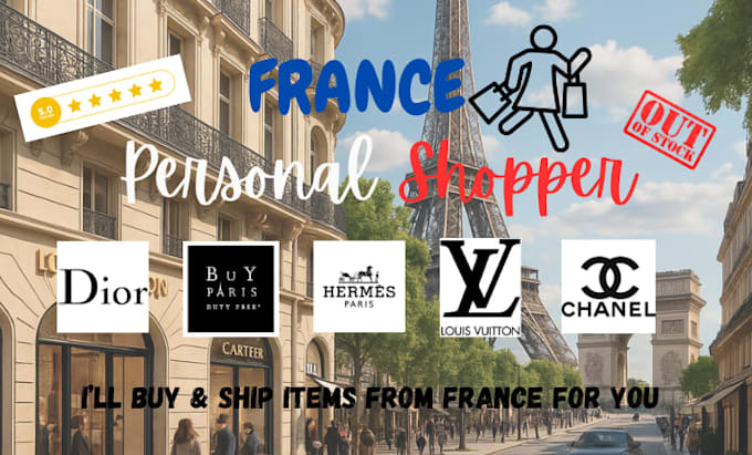 be your personal shopper in france