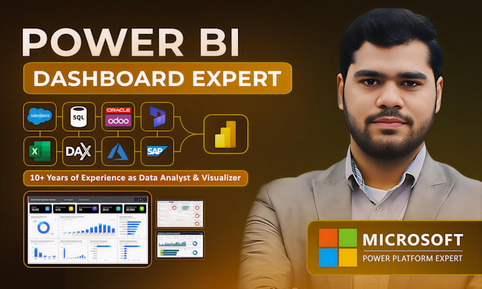 develop dynamic power bi dashboards and interactive reports visualization