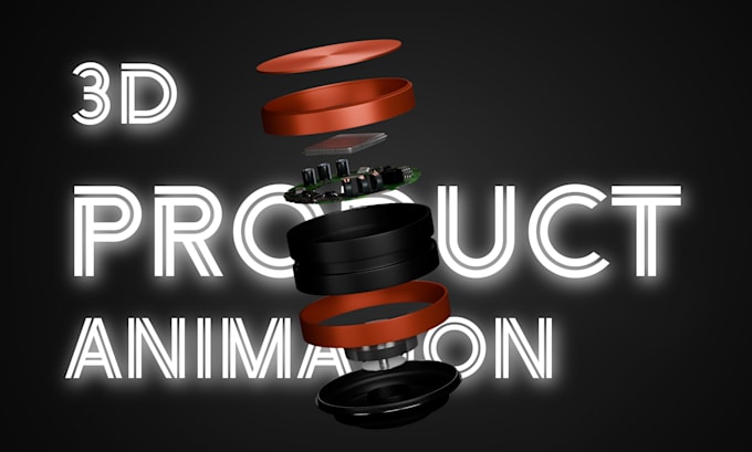 create cinematic 3d product animation for ads and marketing