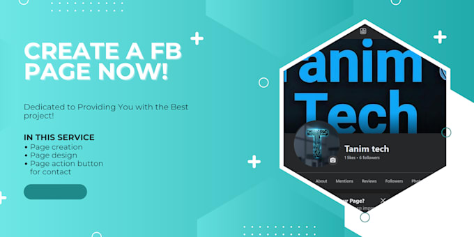 create a professional facebook page