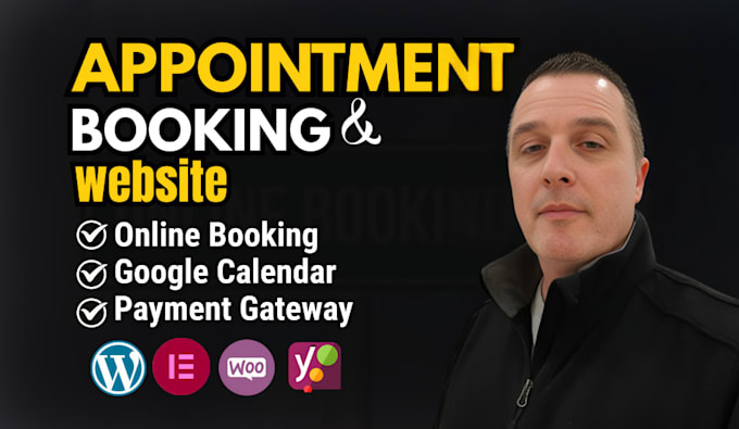 Create a booking website with forms live chat and appointment ...