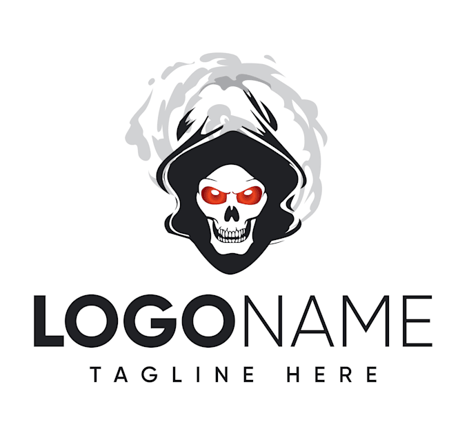 design beautiful demon logo