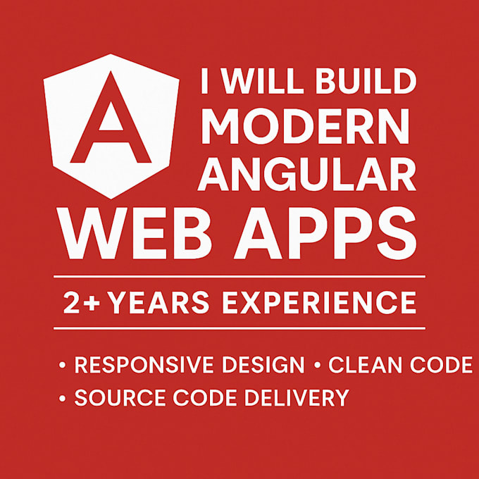build, responsive angular applications with clean code