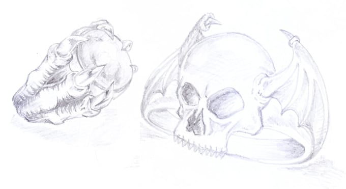 make sketch jewelry for you