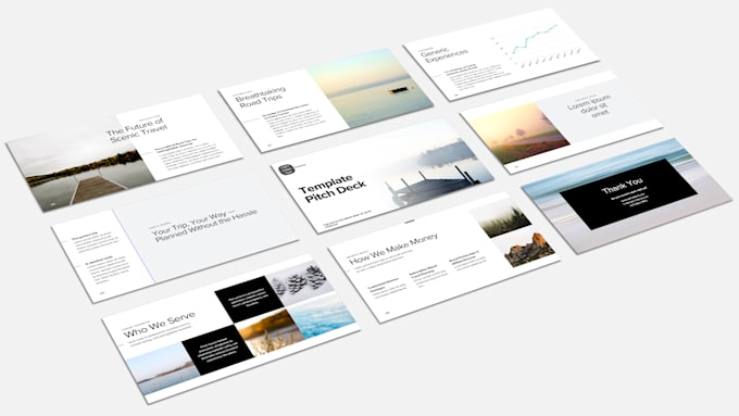 design a modern and professional powerpoint