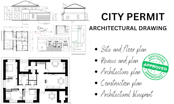 make architectural drawing in autocad and revit for sedonas, anapolis
