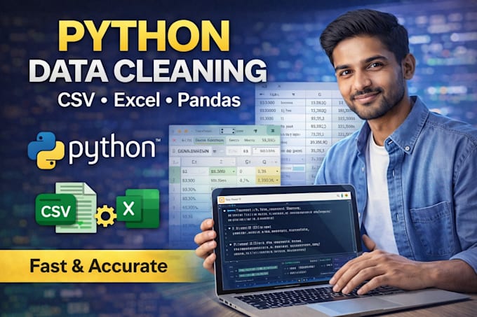 clean, process and analyze data using python pandas