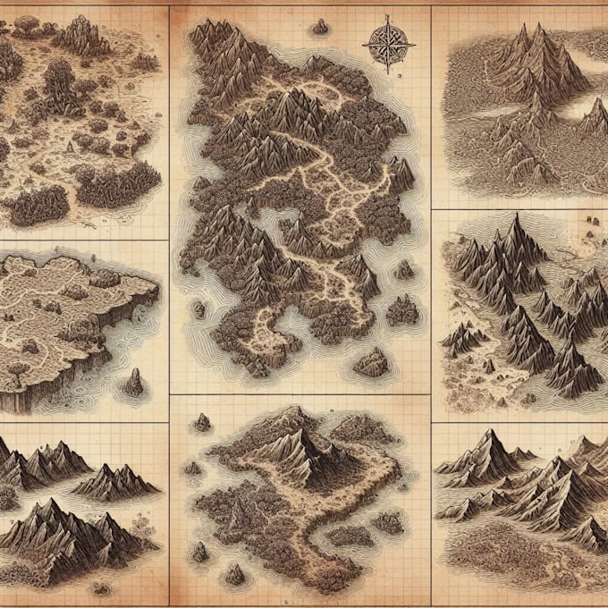 make an amazing world or regional custom fantasy map