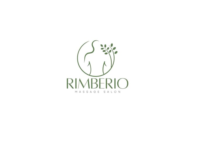 do unique business massage spa logo design with copyright