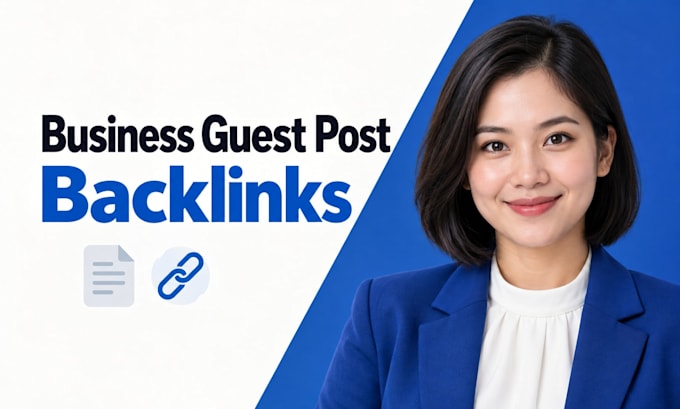 publish business guest post backlinks on a business blog