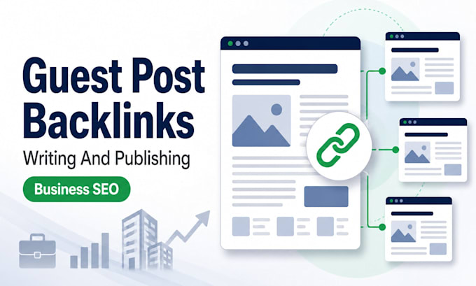 write and publish business blog guest post with SEO backlink services