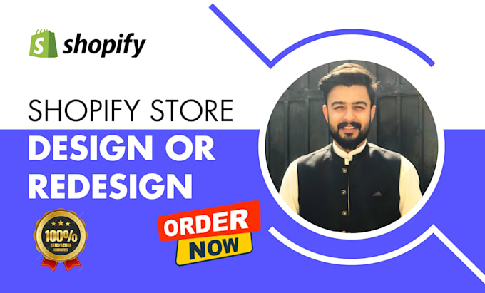 design or redesign a branded shopify store design