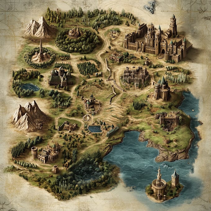 create a custom map