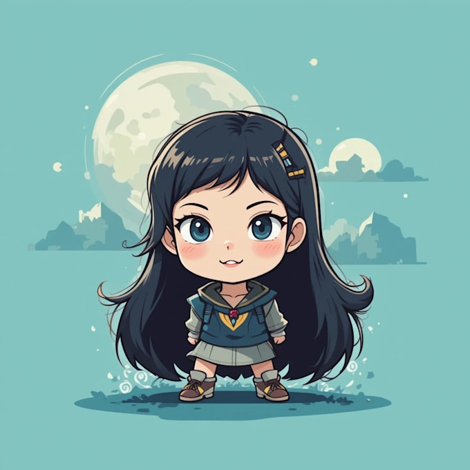 Draw professional digital art and illustration by Loganox | Fiverr