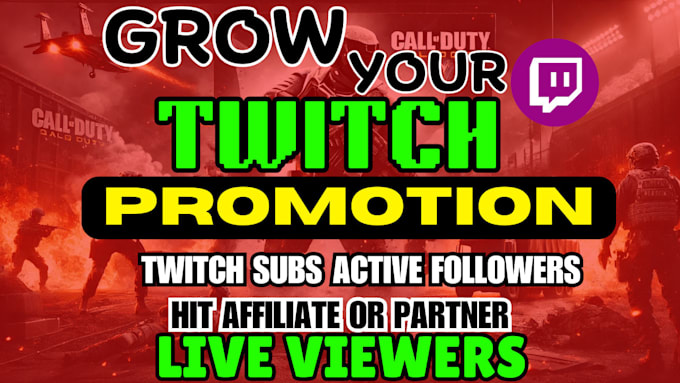 Do twitch and kick promotion, twitch and kick live viewers by ...